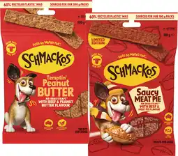 Coles Schmackos Dog Treats-200g offer