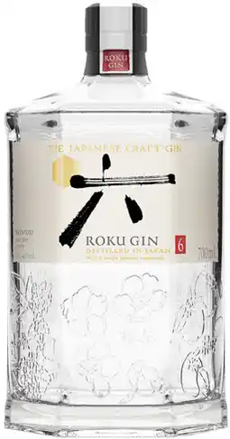 Coles Roku Japanese Gin offer