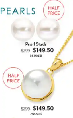 Angus & Coote Pearl Studs offer
