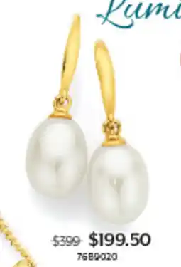 Angus & Coote Lumi Pearl Earrings offer