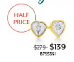 Angus & Coote Heart Earrings offer