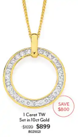 Angus & Coote 1 Carat TW Set in 10ct Gold offer