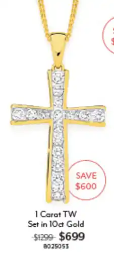 Angus & Coote 1 Carat TW Set in 10ct Gold offer