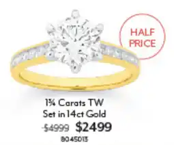 Angus & Coote 1% Carats TW Set in 14ct Gold offer