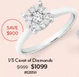 Angus & Coote 1/3 Carat of Diamonds offer