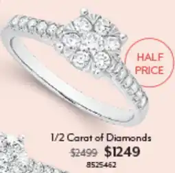 Angus & Coote 1/2 Carat of Diamonds offer