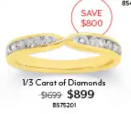 Angus & Coote 1/3 Carat of Diamonds offer