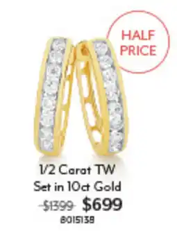 Angus & Coote 1/2 Carat TW Set in 10ct Gold offer