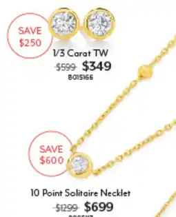 Angus & Coote 10 Point Solitaire Necklace offer