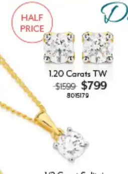 Angus & Coote Diamonique 1.20 Carats TW offer