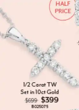 Angus & Coote 1/2 Carat TW Set in 10ct Gold offer