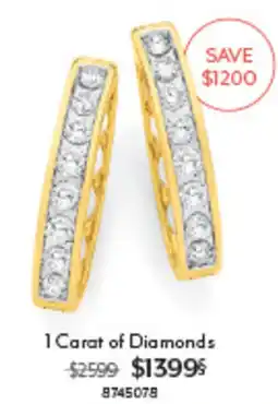 Angus & Coote 1 Carat of Diamonds offer