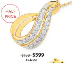 Angus & Coote Infinity Pendant offer