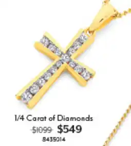 Angus & Coote 1/4 Carat of Diamonds offer