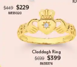 Angus & Coote Claddagh Ring offer