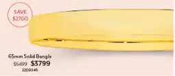 Angus & Coote 65mm Solid Bangle offer