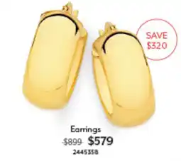 Angus & Coote Earrings offer