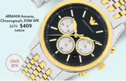 Angus & Coote Armani Antonio Chronograph offer