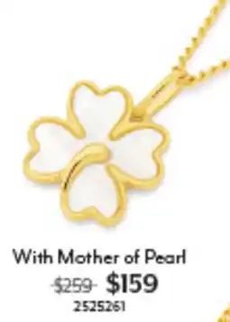 Angus & Coote Pendant With Mother of Pearl offer