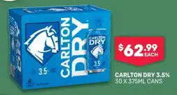 SipnSave Carlton Dry 3.5% offer