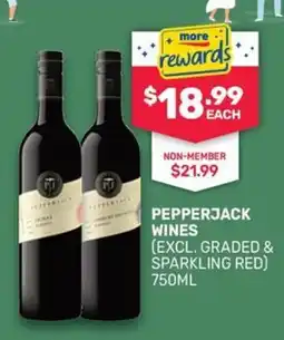 SipnSave Pepperjack Wines offer