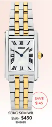 Angus & Coote Seiko 50M WR offer