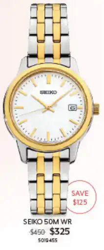 Angus & Coote Seiko 50M WR offer