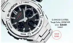 Angus & Coote G-Shock G-Steel Tough Solar offer