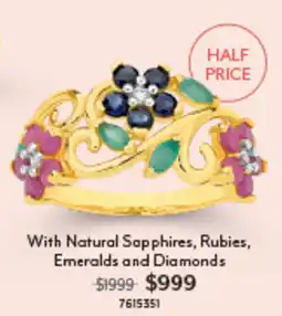 Angus & Coote With Natural Sapphires, Rubies, Emeralds and Diamonds offer