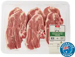 Coles Coles Australian Lamb Forequarter Chops offer