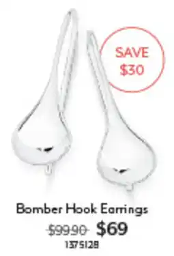 Angus & Coote Bomber Hook Earrings offer