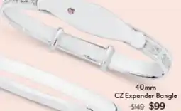Angus & Coote 40mm CZ Expander Bangle offer