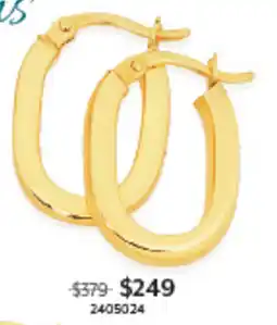 Angus & Coote VS Hoop Earrings offer