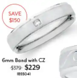 Angus & Coote 6mm Band with CZ offer