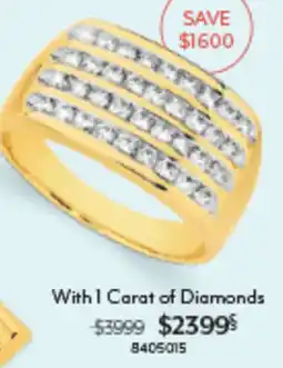 Angus & Coote Ring With 1 Carat of Diamonds offer