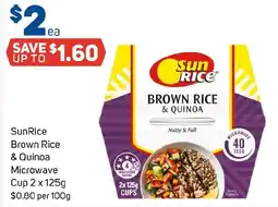 Foodland SunRice Brown Rice & Quinoa offer
