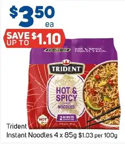 Foodland Trident Instant Noodles offer