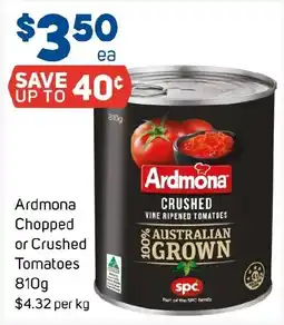 Foodland Ardmona Crushed Vine Ripened Tomatoes offer