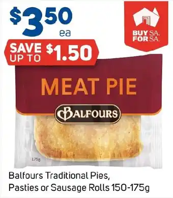 Foodland Balfours Traditional Pies offer