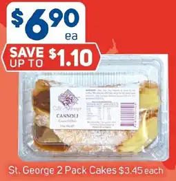 Foodland St. George 2 Pack Cakes offer