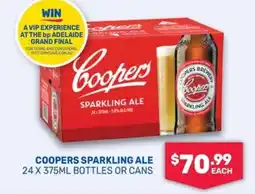 SipnSave Coopers Sparkling Ale offer