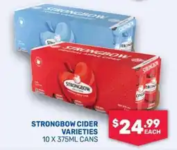SipnSave Strongbow Cider Varieties offer