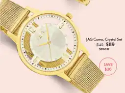 Angus & Coote JAG Como, Crystal Set offer