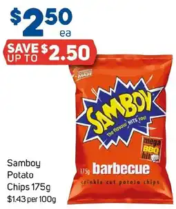 Foodland Samboy Potato Chips offer
