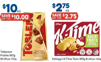 Foodland Toblerone Pralines offer