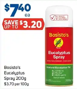 Foodland Bosisto's Eucalyptus Spray offer