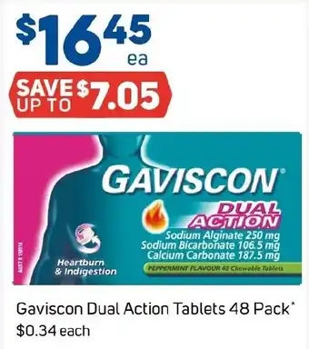 Foodland Gaviscon Dual Action Tablets offer