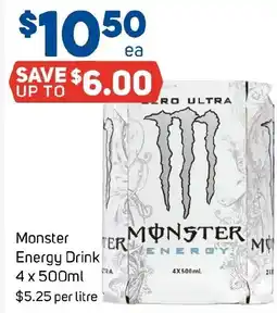 Foodland Monster Energy Drink offer