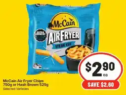 IGA McCain Air Fryer Chips offer