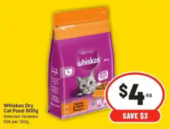 Whiskas Dry Cat Food